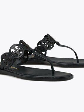 TORY BURCH Tiny Miller Black Size 8